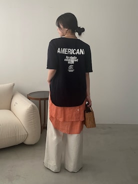 「MICA&DEAL（マイカ＆ディール）のアイテム」を使った、Kanna_Kさん（レディース・157cm）の冬コーディネート