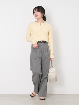 Kanna_Kさん（レディース・157cm）の冬コーディネート