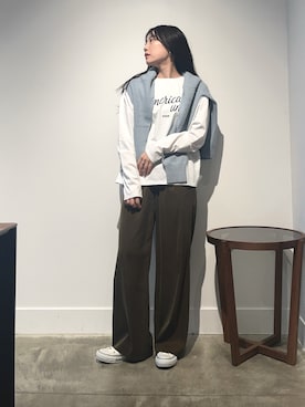 Kanna_Kさん（レディース・157cm）の秋コーディネート