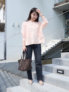 「RED CARD TOKYO（レッドカード）のアイテム」を使った、Kanna_Kさん（レディース・157cm）の春コーディネート