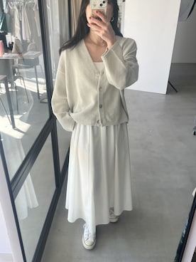 「MICA&DEAL（マイカ＆ディール）のアイテム」を使った、Kanna_Kさん（レディース・157cm）の春コーディネート