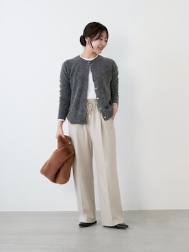 Kanna_Kさん（レディース・157cm）の冬コーディネート