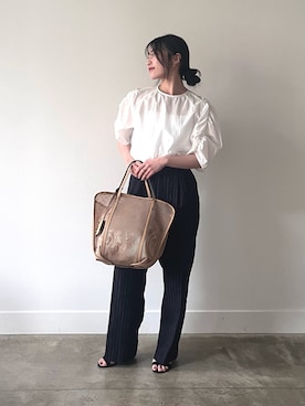 Kanna_Kさん（レディース・157cm）の夏コーディネート