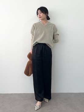 Kanna_Kさん(レディース・157cm)の冬コーディネート