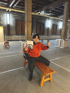 「Dr. Martens（ドクターマーチン）のアイテム（スニーカー）」を使った、yuuamojaさん（メンズ・175cm）の冬コーディネート