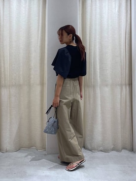 「TKEES（ティキーズ）のアイテム」を使った、bl_kinariさん（レディース・170cm）の夏コーディネート