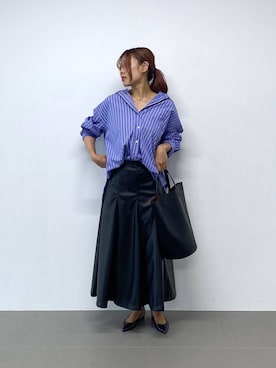 「アイテム（パンプス）」を使った、bl_kinariさん（レディース・170cm）の秋コーディネート