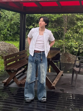 「DIESEL（ディーゼル）のアイテム」を使った、kzga3さん（メンズ・178cm）の秋コーディネート