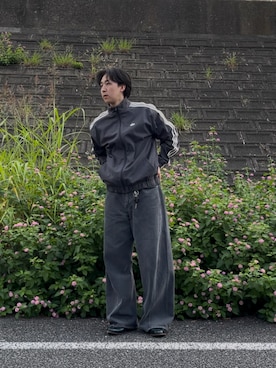 「アイテム（キーホルダー）」を使った、かずきさん（メンズ・178cm）の冬コーディネート