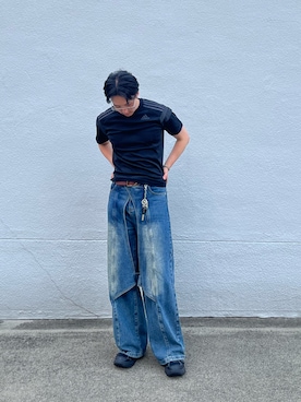 「アイテム（デジタル腕時計）」を使った、kzさん（メンズ・178cm）の秋コーディネート