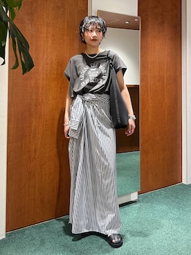 byyamaguchiさん（レディース・162cm）の春コーディネート