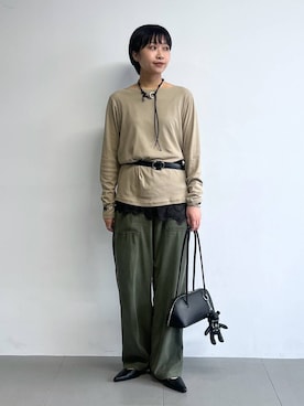 byyamaguchiさん（レディース・162cm）の春コーディネート