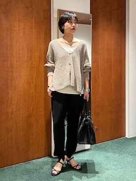 「COTTO（コトゥー）のアイテム」を使った、byyamaguchiさん（レディース・162cm）の春コーディネート