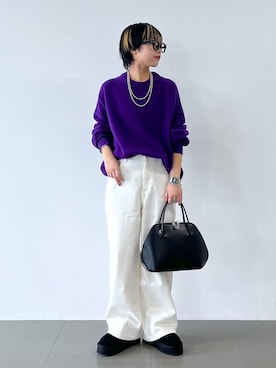 「BARNYARDSTORM（バンヤードストーム）のアイテム」を使った、byyamaguchiさん（レディース・161cm）の秋コーディネート