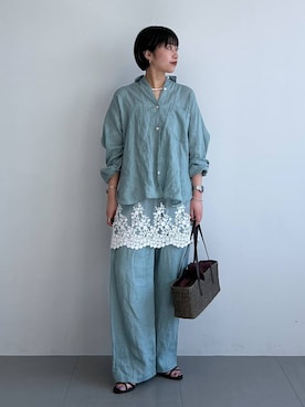 byyamaguchiさん（レディース・162cm）の春コーディネート