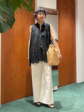 byyamaguchiさん（レディース・162cm）の夏コーディネート