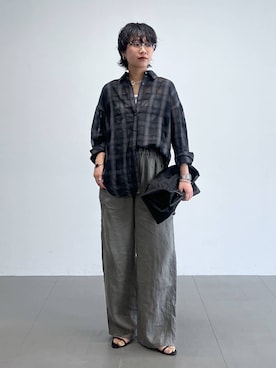 byyamaguchiさん（レディース・162cm）の夏コーディネート