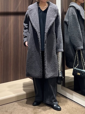 「MILOS（ミロス）のアイテム」を使った、byyamaguchiさん（レディース・162cm）の秋コーディネート