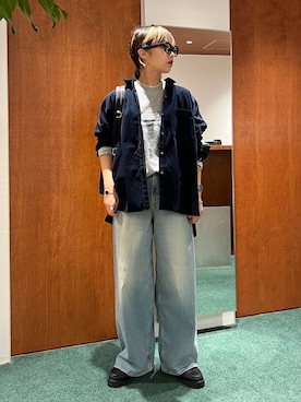 「アイテム（バックパック/リュック）」を使った、byyamaguchiさん（レディース・161cm・20代）の秋コーディネート