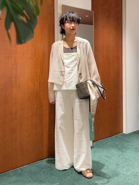 「BARNYARDSTORM（バンヤードストーム）のアイテム」を使った、byyamaguchiさん（レディース・162cm）の春コーディネート