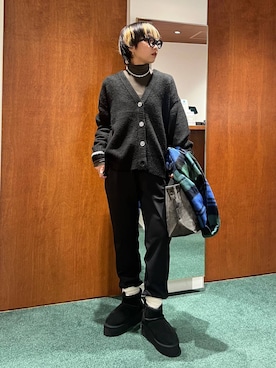 「アイテム（ソックス/靴下）」を使った、byyamaguchiさん（レディース・161cm・20代）の秋コーディネート