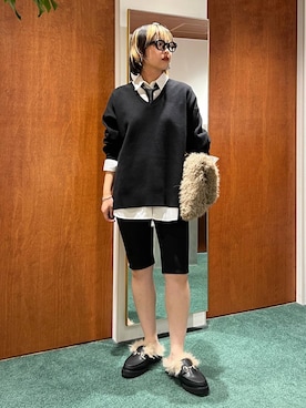 「アイテム（フォーマルスーツ/小物）」を使った、byyamaguchiさん（レディース・161cm）の秋コーディネート