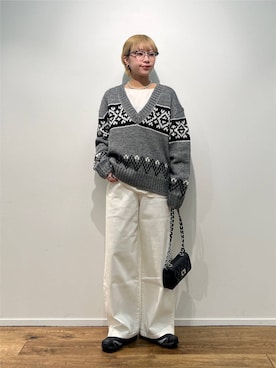 「MILOS（ミロス）のアイテム」を使った、byyamaguchiさん（レディース・162cm）の秋コーディネート
