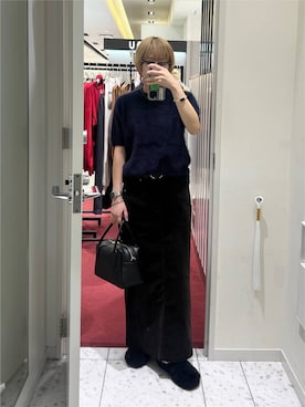 「BARNYARDSTORM（バンヤードストーム）のアイテム（アクセサリー）」を使った、byyamaguchiさん（レディース・162cm）の秋コーディネート