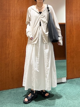 「BARNYARDSTORM（バンヤードストーム）のアイテム（トップス）」を使った、byyamaguchiさん（レディース・162cm）の春コーディネート