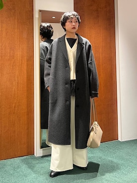 「BARNYARDSTORM（バンヤードストーム）のアイテム」を使った、byyamaguchiさん（レディース・162cm）の冬コーディネート