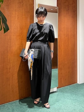 「The Bagmati（ザバグマティ）のアイテム」を使った、byyamaguchiさん（レディース・162cm）の春コーディネート