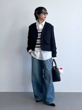 「アイテム（アクセサリー、その他）」を使った、byyamaguchiさん（レディース・161cm）の冬コーディネート