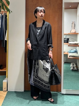 「COTTO（コトゥー）のアイテム」を使った、byyamaguchiさん（レディース・162cm）の春コーディネート