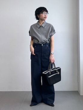 「Mazell（マゼル）のアイテム」を使った、byyamaguchiさん（レディース・162cm）の春コーディネート