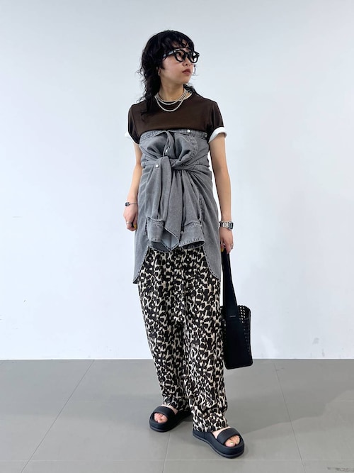 DouDou - BARNYARDSTORM ブラック パフスリーブ　Tシャツ　半袖　シャツ セール】BARNYARDSTORM / スリーブコットンレースブラウス