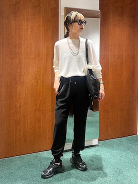 「アイテム（バックパック/リュック）」を使った、byyamaguchiさん（レディース・161cm・20代）の夏コーディネート