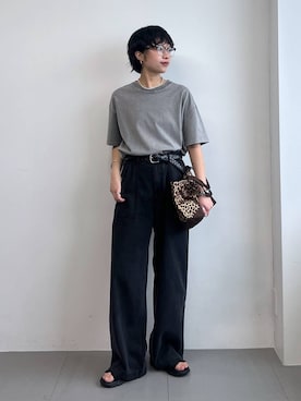 「BARNYARDSTORM（バンヤードストーム）のアイテム」を使った、byyamaguchiさん（レディース・162cm）の春コーディネート