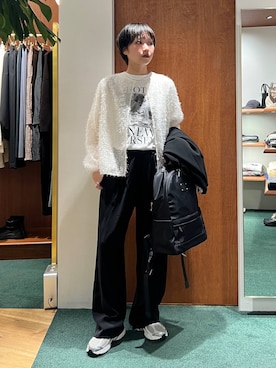 「GOOD ROCK SPEED（グッドロックスピード）のアイテム」を使った、byyamaguchiさん（レディース・162cm）の冬コーディネート