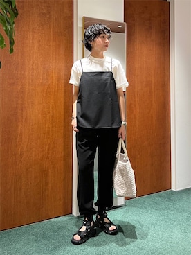 「ワントーン」｜byyamaguchiさん（レディース・162cm）の夏コーディネート