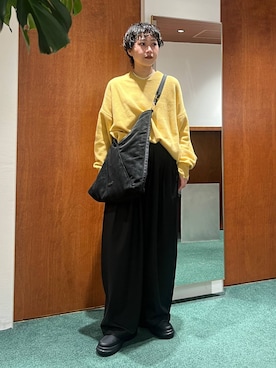 「BARNYARDSTORM（バンヤードストーム）のアイテム」を使った、byyamaguchiさん（レディース・162cm）の冬コーディネート