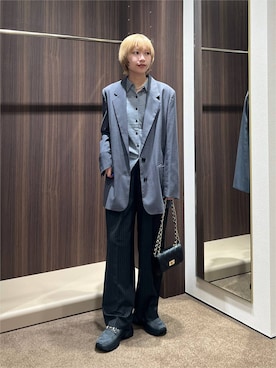 「MILOS（ミロス）のアイテム」を使った、byyamaguchiさん（レディース・162cm）の秋コーディネート