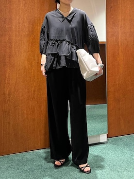 「アイテム（アクセサリー）」を使った、byyamaguchiさん（レディース・162cm）の春コーディネート