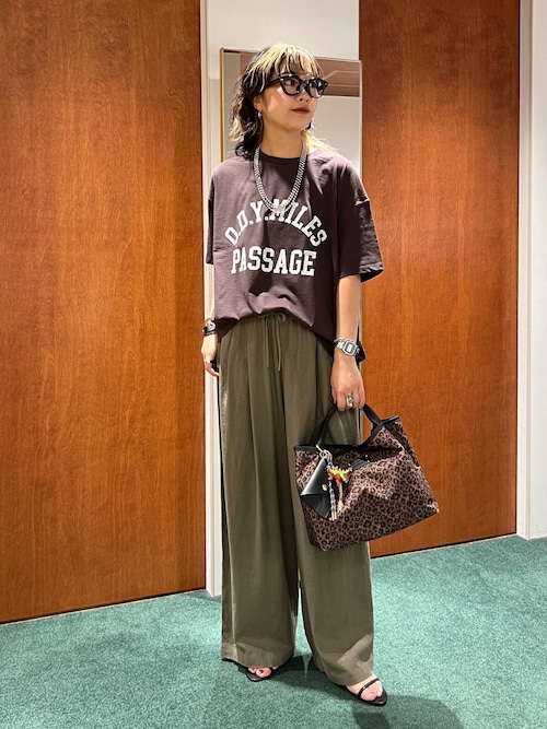 花35 セール】BARNYARDSTORM / イージーリネンワイドパンツ / ハンド