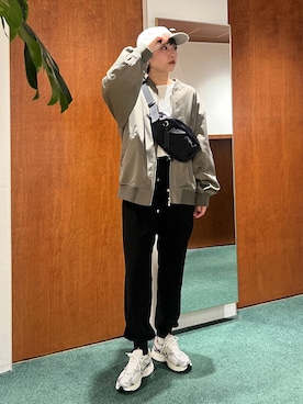 「BARNYARDSTORM（バンヤードストーム）のアイテム（帽子）」を使った、byyamaguchiさん（レディース・162cm）の冬コーディネート