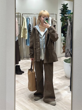 「Beau're（ヴュレ）のアイテム」を使った、byyamaguchiさん（レディース・162cm）の秋コーディネート