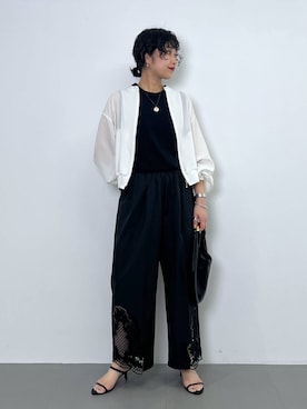 「アイテム（ブルゾン）」を使った、byyamaguchiさん（レディース・161cm・20代）の春コーディネート