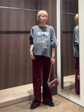 「PICCADILLY（ピカデリー）のアイテム」を使った、byyamaguchiさん（レディース・162cm）の秋コーディネート