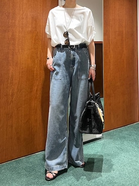 「BARNYARDSTORM（バンヤードストーム）のアイテム（トップス）」を使った、byyamaguchiさん（レディース・162cm）の春コーディネート