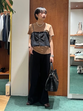 「COTTO（コトゥー）のアイテム」を使った、byyamaguchiさん（レディース・162cm）の春コーディネート