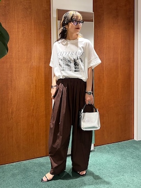「アイテム（チョーカー）」を使った、byyamaguchiさん（レディース・161cm・20代）の夏コーディネート